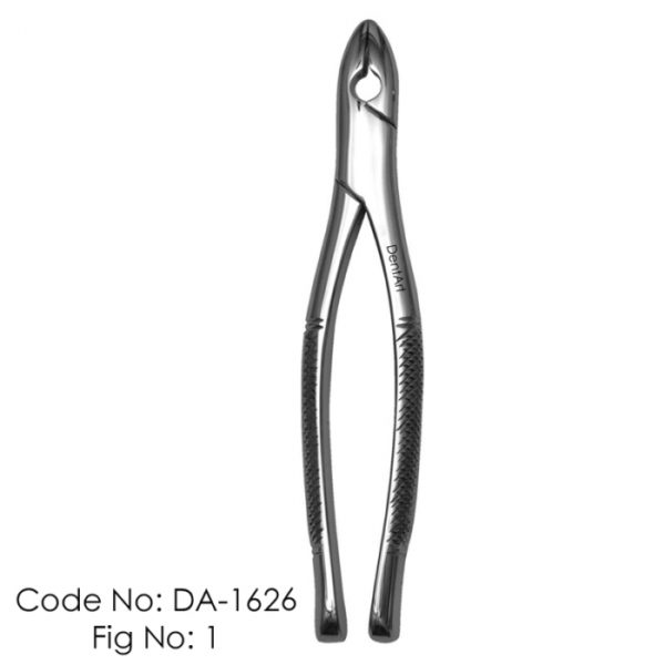 USA Type Extraction Forceps #1 Finger Handle