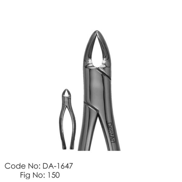 USA Type Extraction Forceps #150 Finger Handle