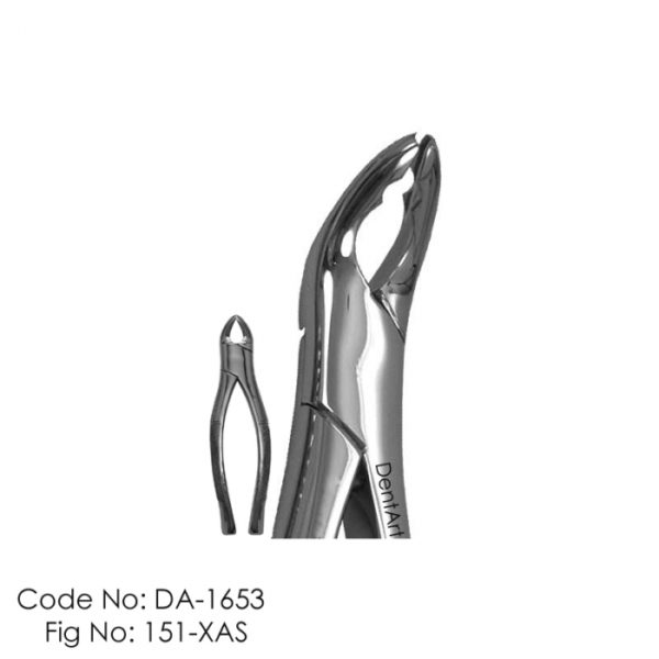 USA Type Extraction Forceps #151 XAS Finger Handle