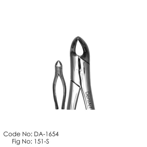 USA Type Extraction Forceps #151 S Finger Handle