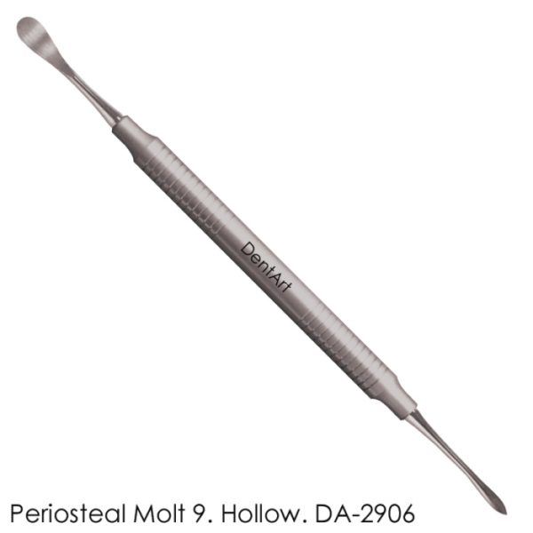 Periosteal Molt 9 Elevator Hollow Handle