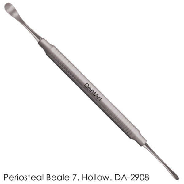 Periosteal Beale 7 Elevator Hollow Handle