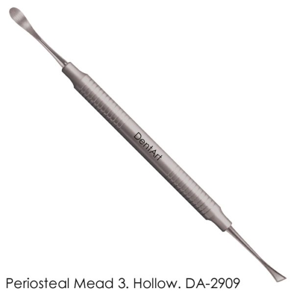 Periosteal Mead 7 Elevator Hollow Handle