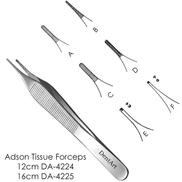 Adson Tissue Forceps 12cm