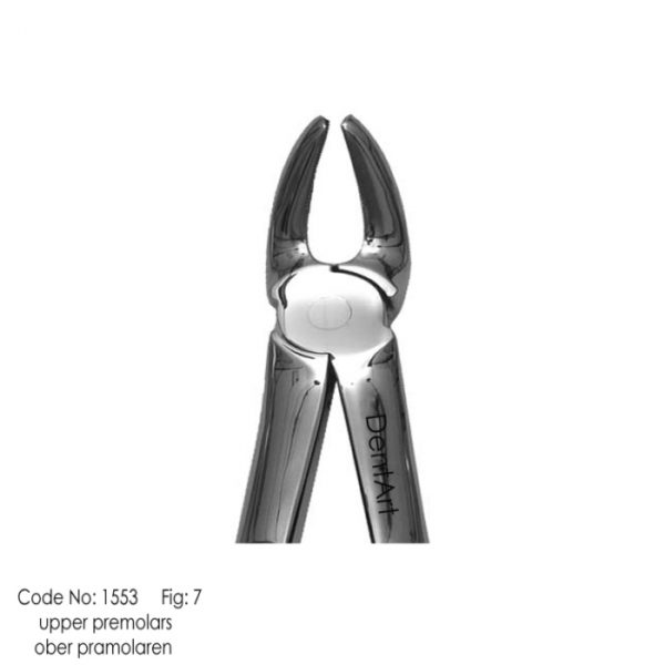 Upper Premolars Fig. # 7 Knurl Extraction Forceps