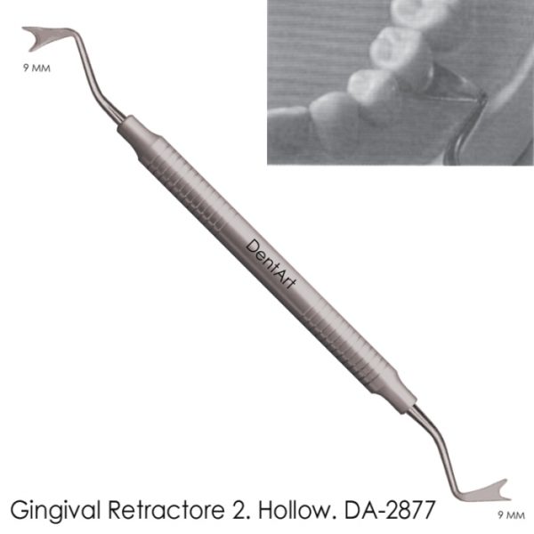 Gingival Retractor 2 Hollow