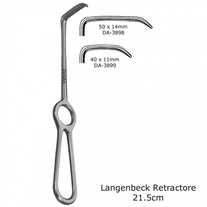 Langenback Retractor 50 x 14 mm – JAGAS