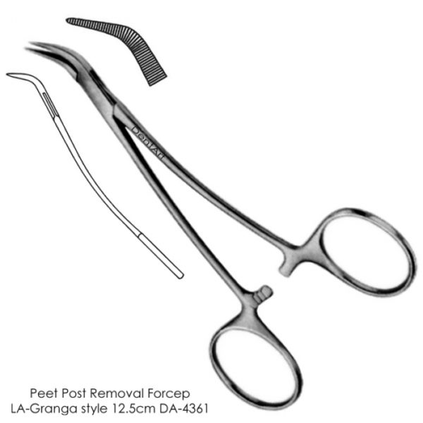 Peet Post Removal Forceps