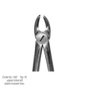 Upper molar left no. 18 Knurl Extraction Forceps