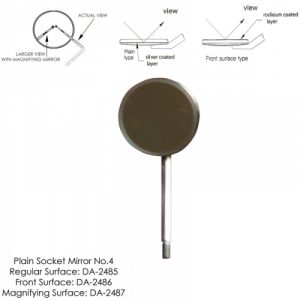 Plain Socket Mirror No.4 Front Surface