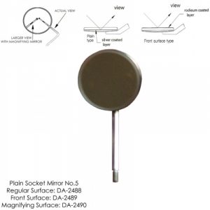 Plain Socket Mirror No.5 Front Surface