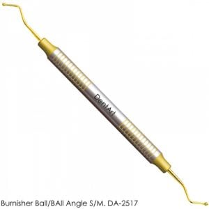 Burnisher Ball/Ball Angle S/M Gold Titanium Coated