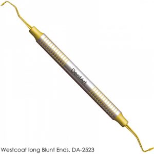 Westcott Long Blunt Gold Titanium Coated