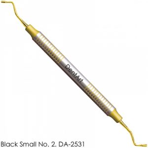 Black Small 2 Gold Titanium Coated