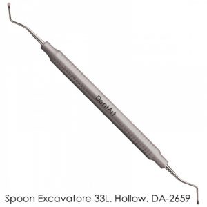 Spoon Excavator 33L Solid Handle Hollow