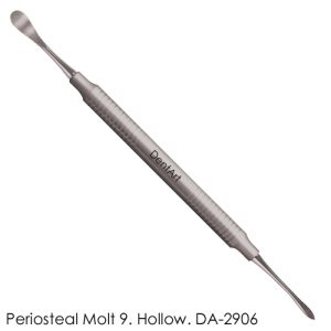 Periosteal Molt 9 Elevator Hollow Handle