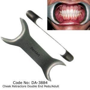 Cheek Retractor Double End Pedo/Adult