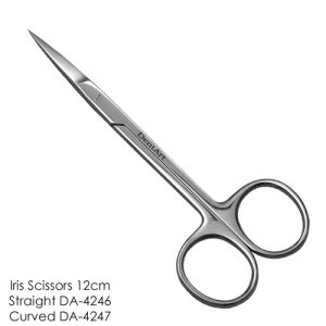 Iris Scissor 12cm Straight