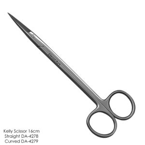 Kelly Scissors Curved 16cm