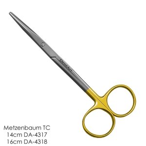 Metzenbaum Scissor with Tungsten Carbide Curved 14cm