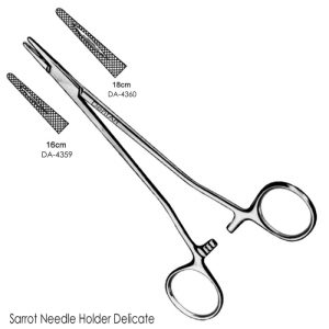 Sarot Needle Holder 16cm Straight