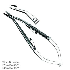 Micro Needle Holder Straight 12cm