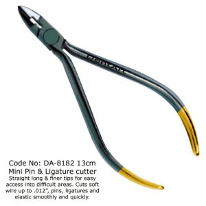 Mini Pin Ligature Cutter Titanium Coated