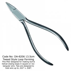 Tweed Style Loop Forming Pliers