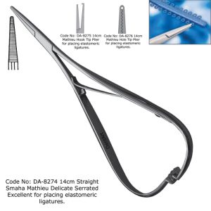 Smaha Mathieu Delicate Serrated Straight 14cm