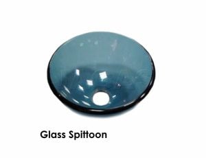 Dental Unit Glass Spittoon Bowl