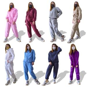 [UNISEX] PPE. Washable 2 in 1 Jacket Hoodie and pants MICROFIBER WATER-REPELLENT