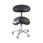 Saddle Stool with Backrest