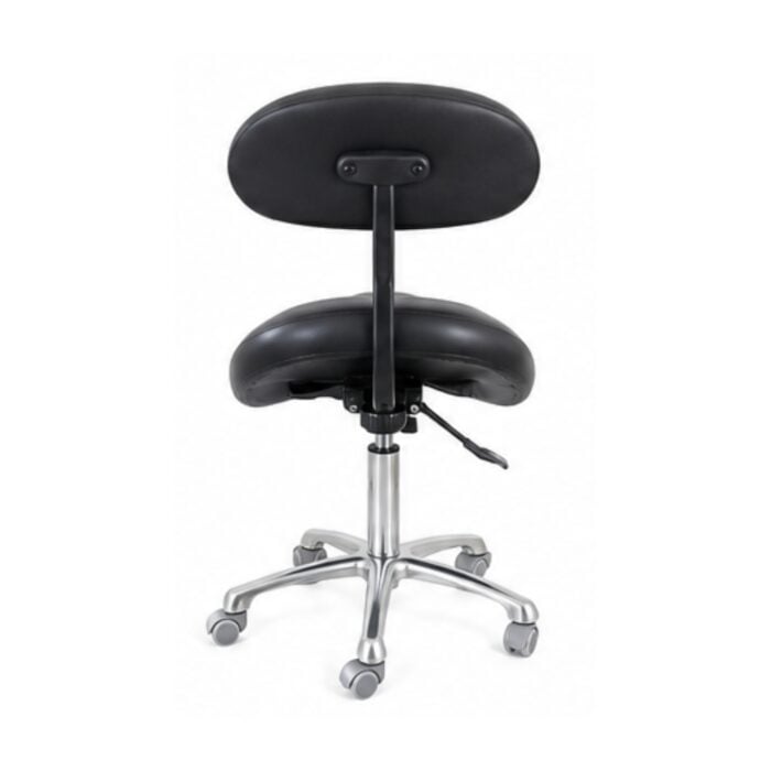 Saddle Stool with Backrest (2)